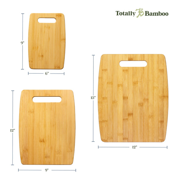 Bamboo Cutting Board - Assorted 3 sizes