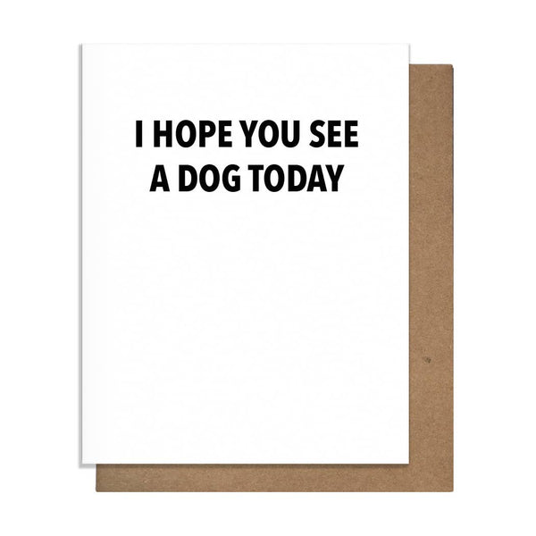 See a Dog - Sweet Everyday Card
