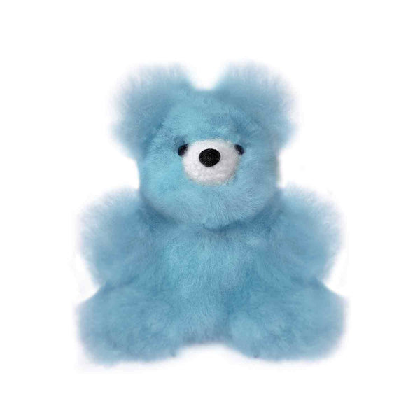 Fantasy Color Alpaca Plushie | 7" Bear | Light Blue