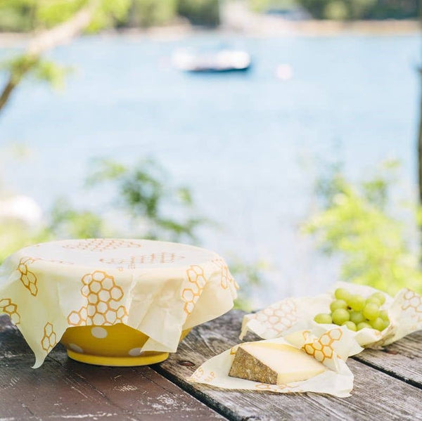 Large Wrap - Honeycomb Print