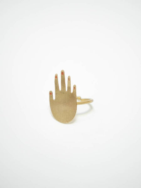 Mani Ring Gold