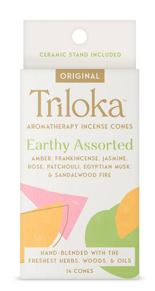 Triloka Earthy Assorted Cones