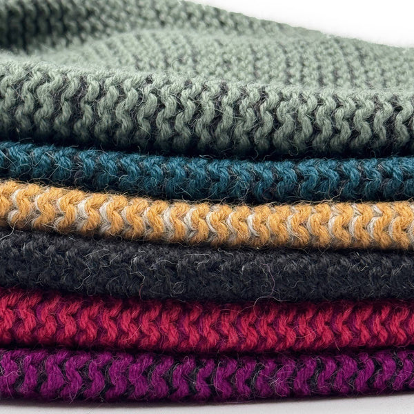 NEW! Alpaca Beanie Hat - Trail - Noir