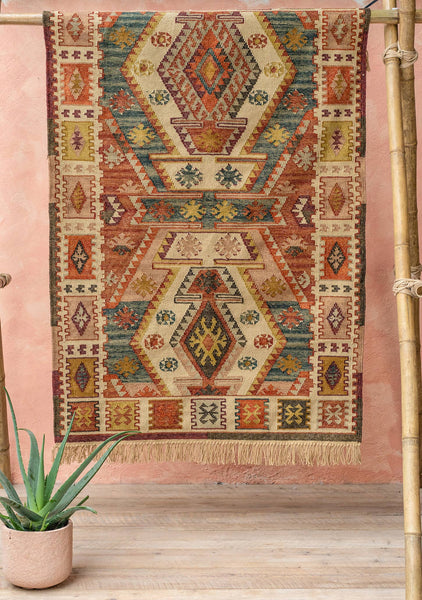 Narayan Handloom Kilim Rug, Large, 120 X 180cm