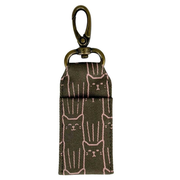 Lip Balm Bag - Cat Print