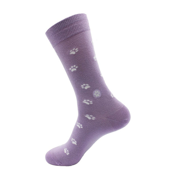 Socks that Save Dogs- Lavender/ Medium