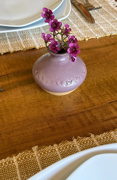 Hand Crafted Ceramic Bud Vase, Assorted Colors