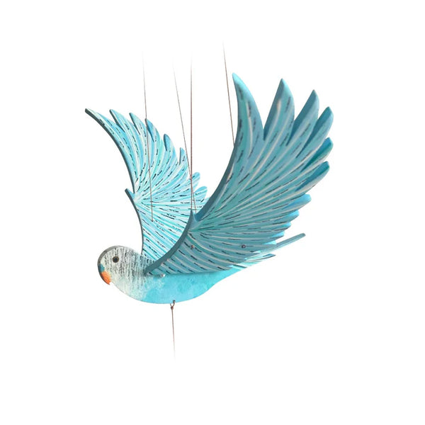 Parakeet Budgie Flying Mobile