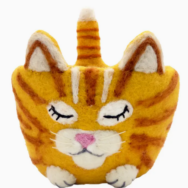 Kitty Felt Planter