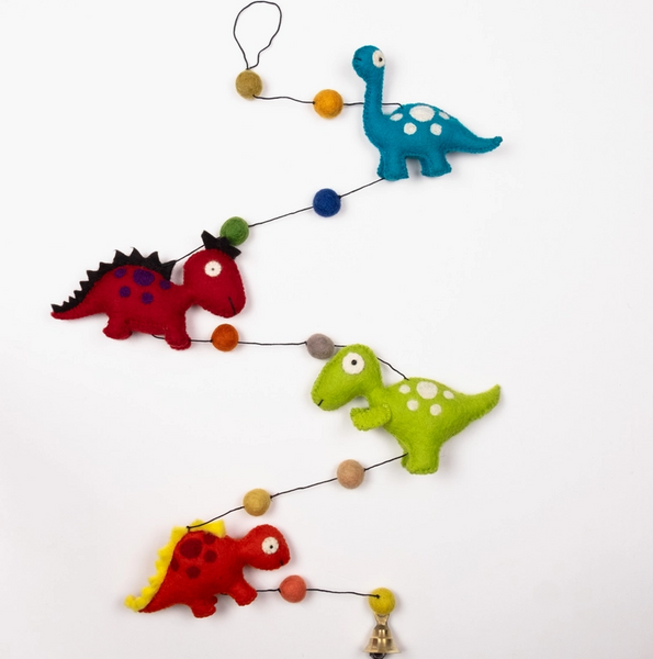 Felt Garland - Dinosaur