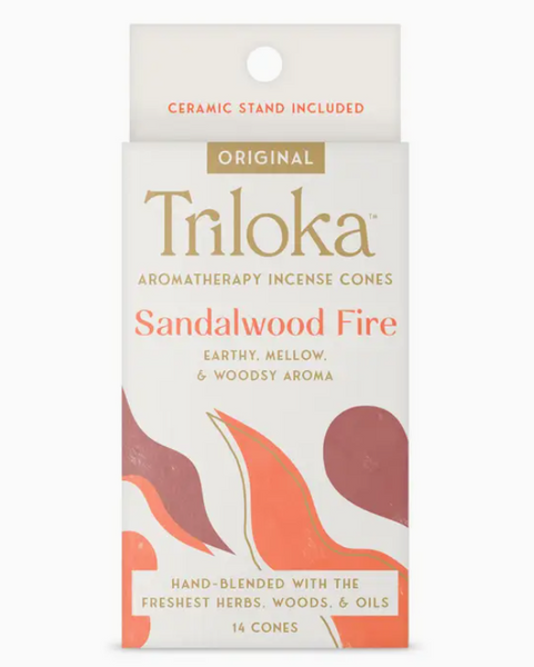 Triloka Sandalwood Fire Cones