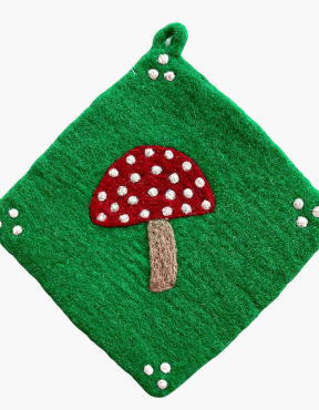 Needle Felted Design Potholder