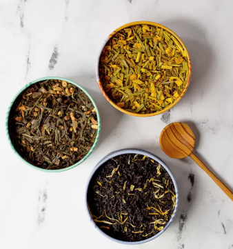 Assorted Tea Trio with Spoon