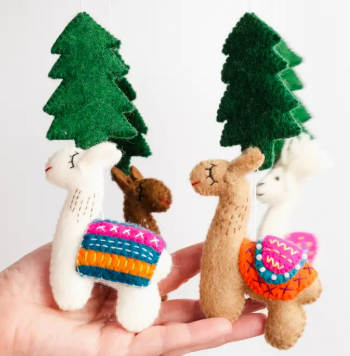Baby Mobile- Llama
