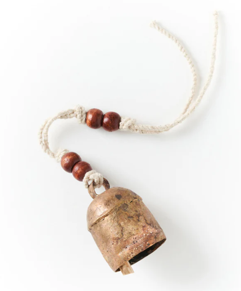 Rustic Copper Bell 6"