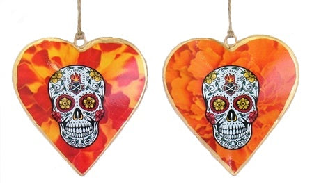 Skeleton Heart Ornament