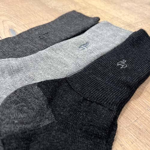 Alpaca Socks - Business - Charcoal