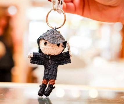 Sherlock String Doll Keychain
