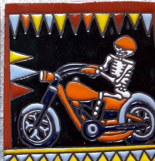 TD-49 Motorcycle Skeleton