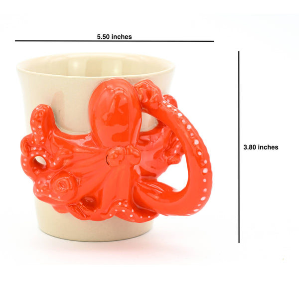 Octopus mug 10 oz