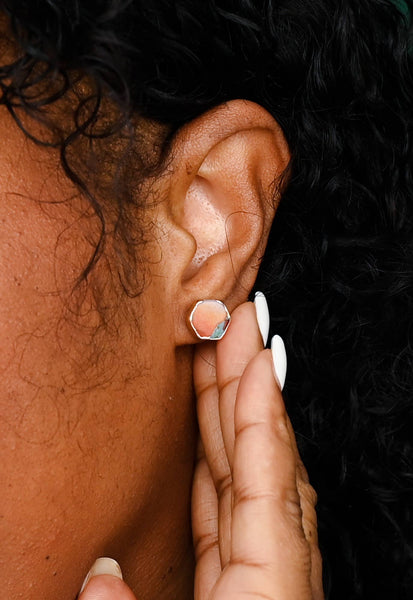 Desert Sky Studs  in Copper