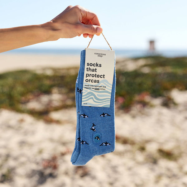Socks that Protect Orcas - Medium