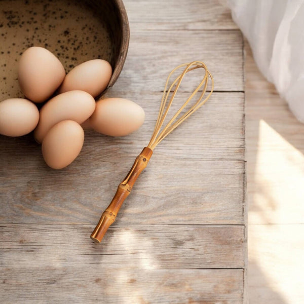 Bamboo Kitchen Whisk | Stocking Stuffer Bestseller