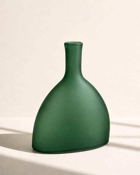 Hearth Handblown Hammered Bud Vase