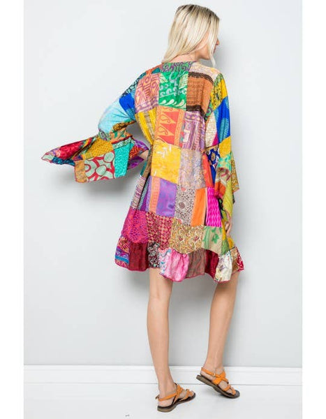 Mixed Patchworks kimono