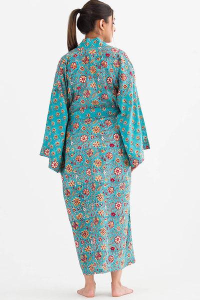 Sangita Block Print Kimono Robes