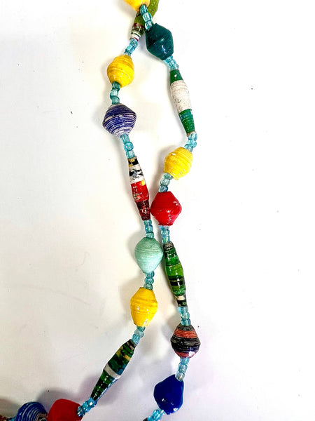 Rolled Paper Necklace