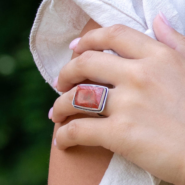 Kashi Semiprecious Stone Ring