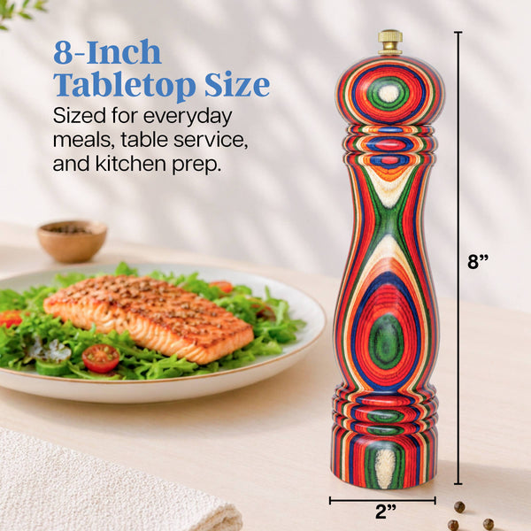 Baltique Marrakesh Pepper Grinder with Adjustable Mill
