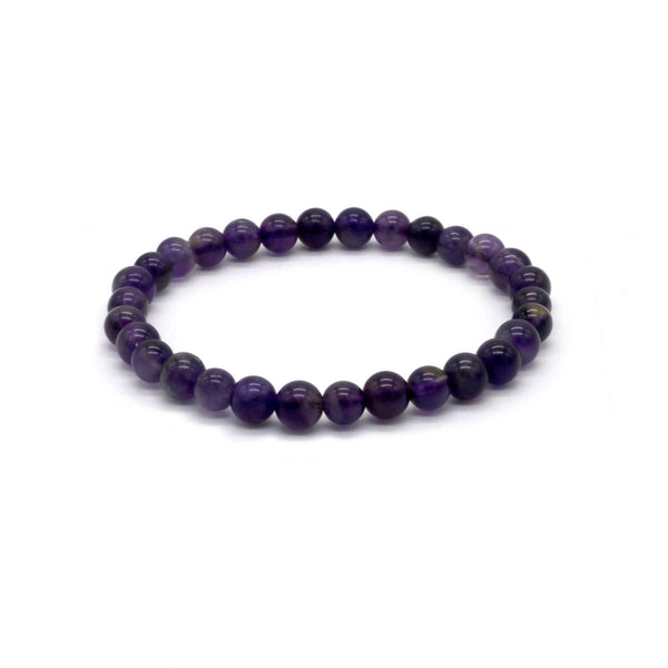 Amethyst Bracelet (6mm)