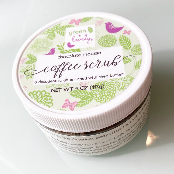 Chocolate Mousse Coffee Sugar Scrub