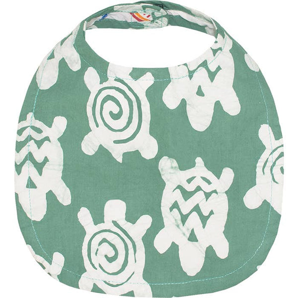 Bib: Turtles - Sage-Organic