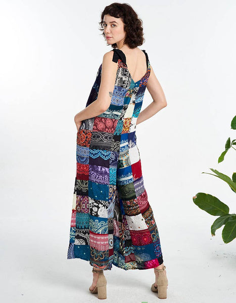 PATCHWORK OVERALL