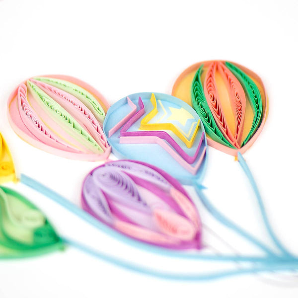 Colorful Balloon Bunch