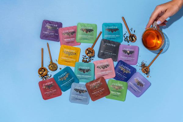 TEA SAMPLER Variety No. 2 = 5 Tea Blends in 25 Mini Pouches