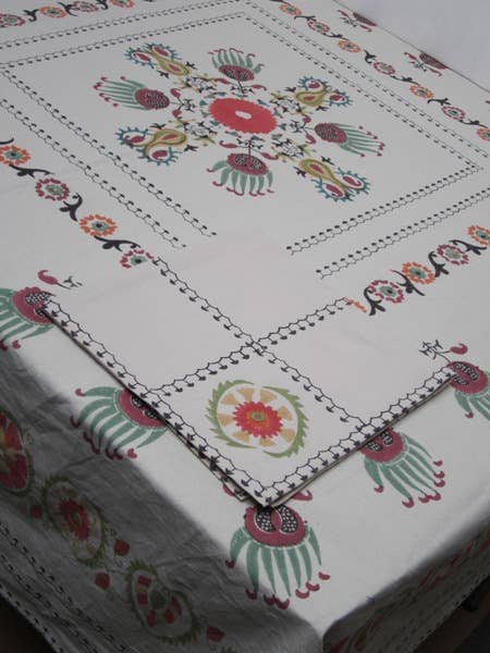 Tablecloth 60X90 Emir Ivory