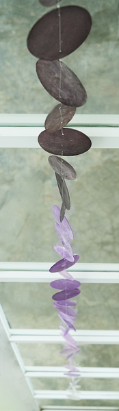 NEW | Capiz Strand | Ombre Lavender Sienna