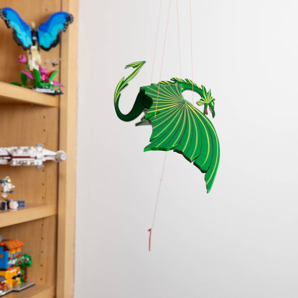 Dragon Flying Mobile - Green