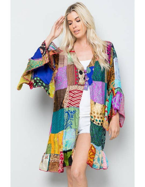 Mixed Patchworks kimono