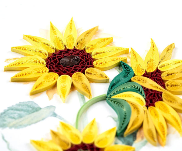 Wild Sunflowers Greeting Card