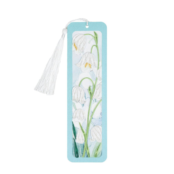 Handmade Quilled Paper Lily of the Valley Bookmark
