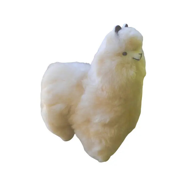 Cute Cuddly 12" Baby Alpaca Fur Collectable