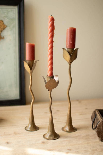 Tulip Taper Holders - Set3
