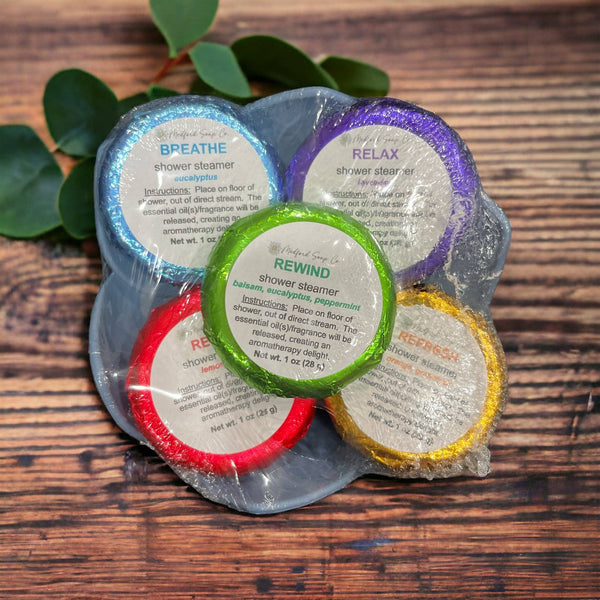 Gift set:  Shower Steamers
