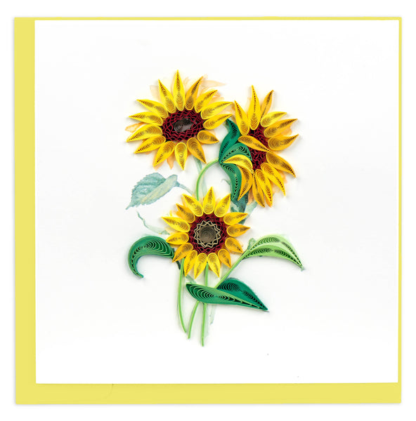 Wild Sunflowers Greeting Card