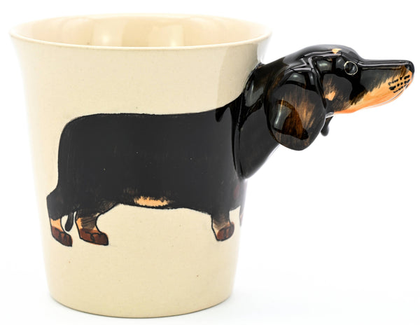Dachshund (black) mug 10 oz